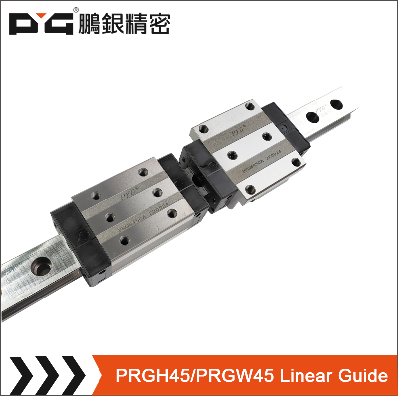 HighQuality PRHG45/PRGW45 sliding guide linear rail system roller type